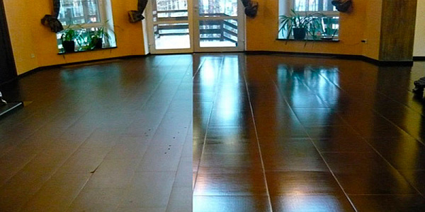 Уборка коттеджа после строительства и ремонта с мытьем сложного остекления